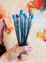 1007 - Gel Pens | Pack of 10 | Hybrid Oil-Based Blue Ink