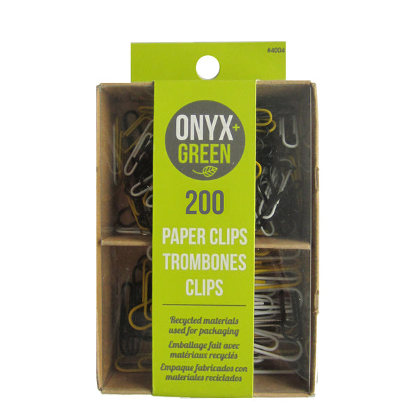 4004 - Paper Clips | Package of 200 | Assorted Sizes
