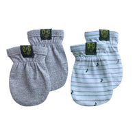 97 - Baby Organics | Scratch Mittens Sets 2pk